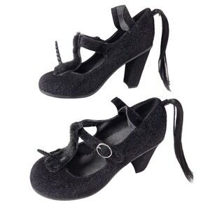 Hot Chocolate Black Unicorn High Heels Mary Jane Pump Women 39 Whimsigoth